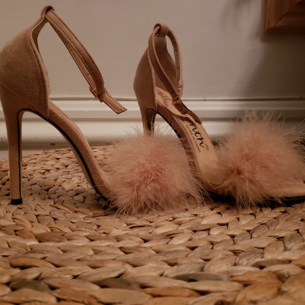 Fluffy heels